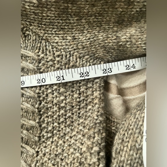 Magaschoni Cableknit Crew Neck Long Sleeve Sweater Fisherman Large - Picture 7 of 8